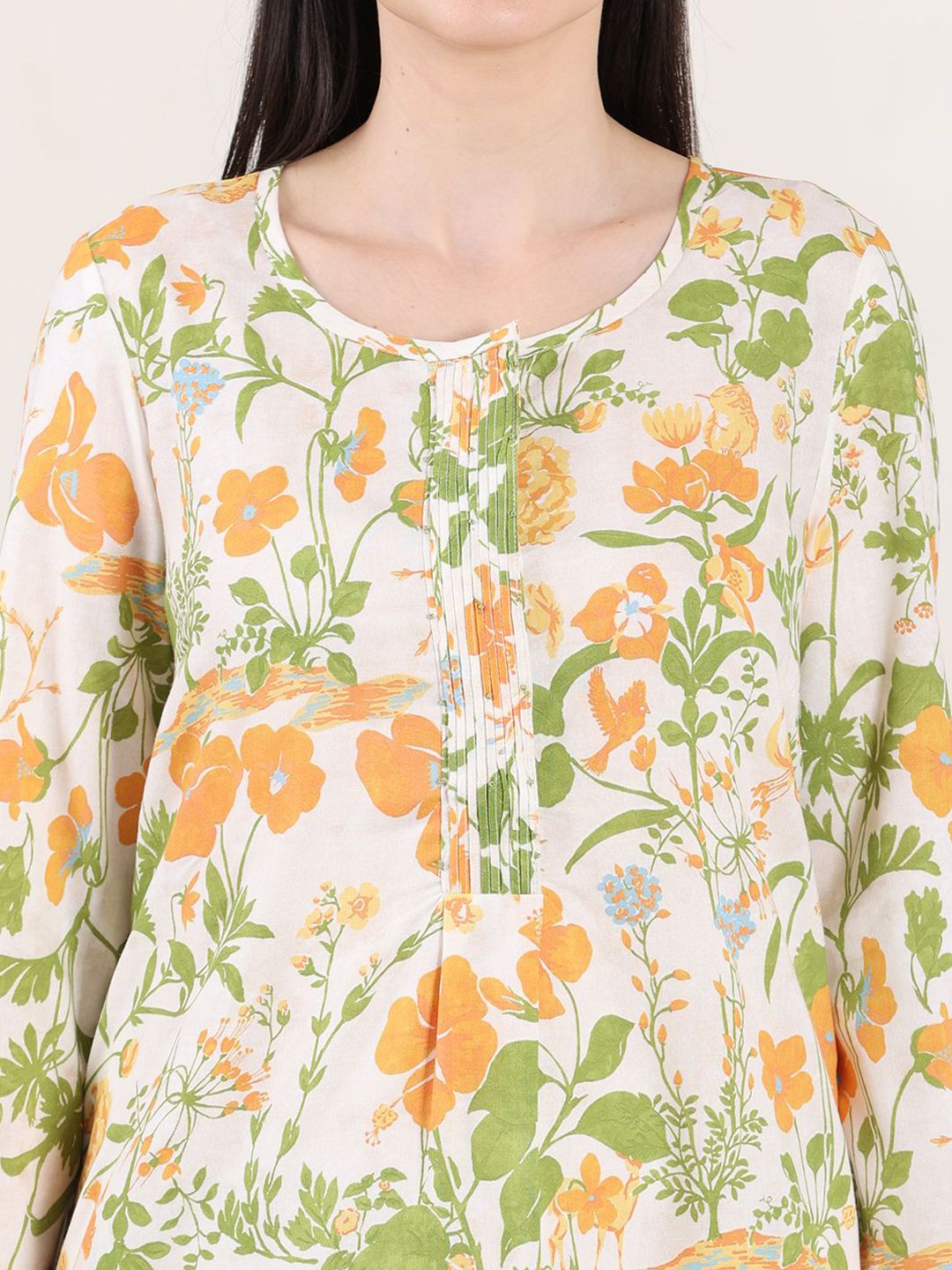 W Printed Tunic