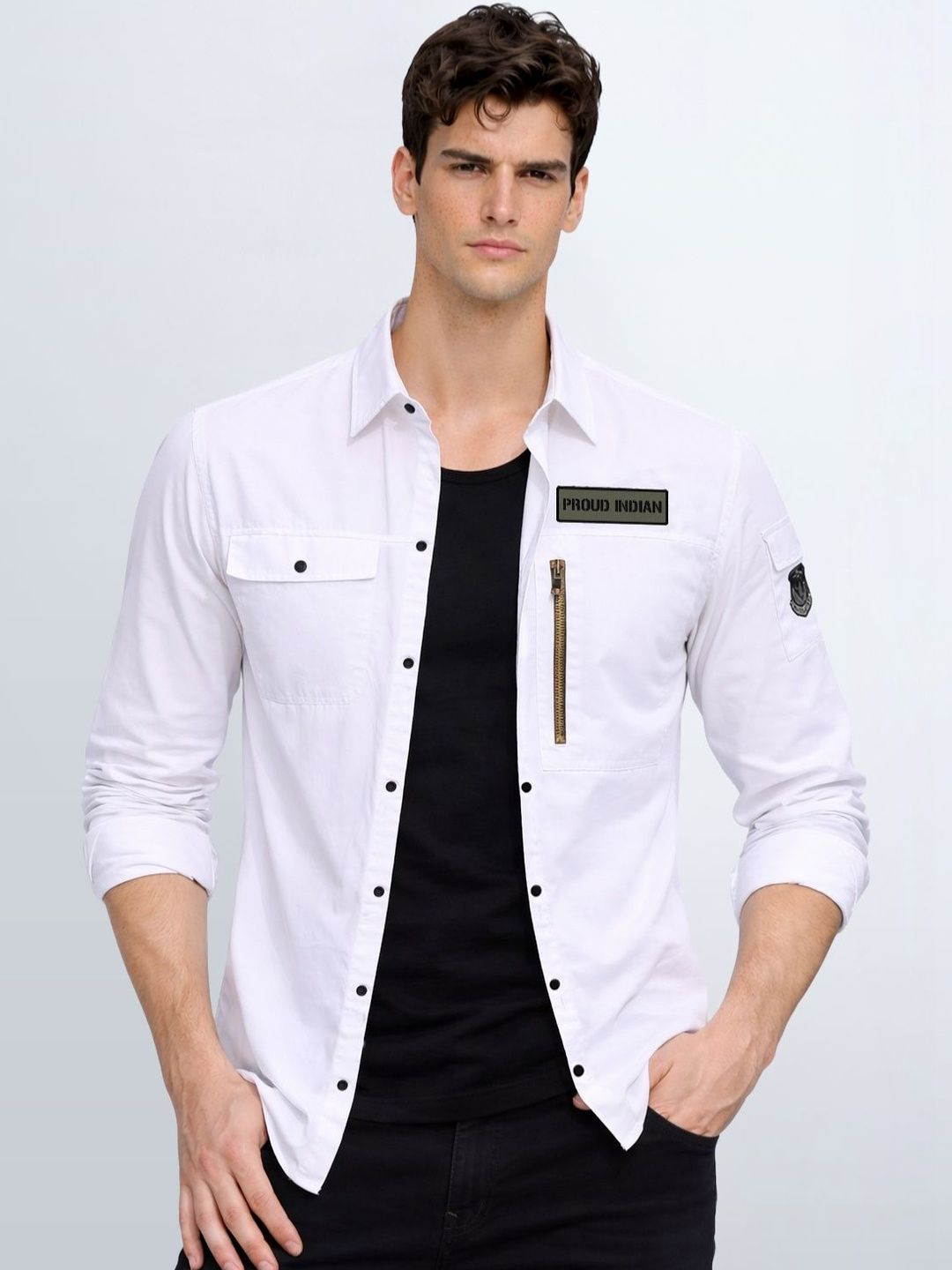 ADRO Men Standard Casual Shirt