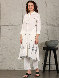 W Women Floral Printed Kurta