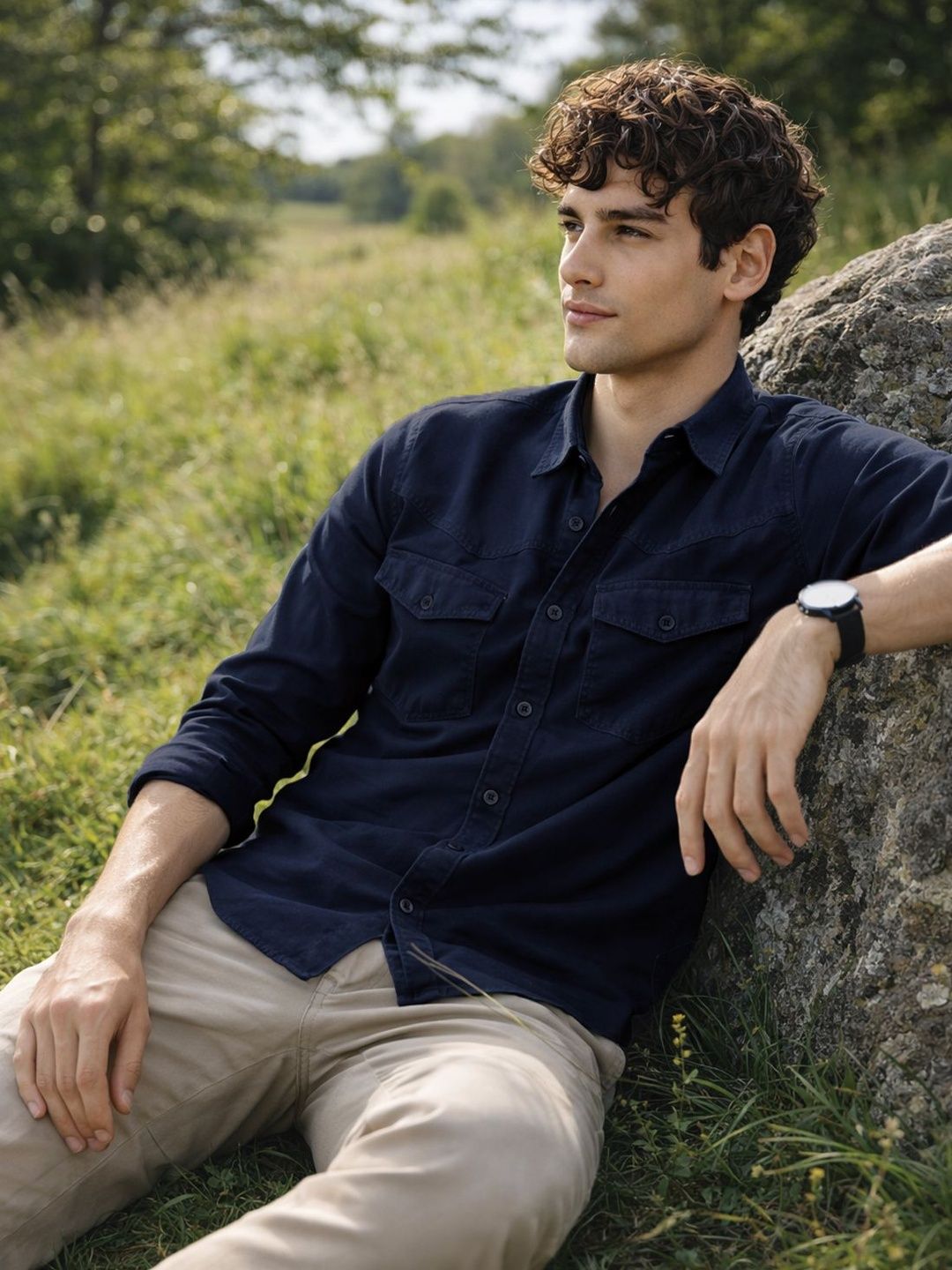 ADRO Men Standard Casual Shirt