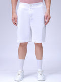 The Indian Garage Co Men Relaxed Fit Pure Cotton Utility Cargo Shorts