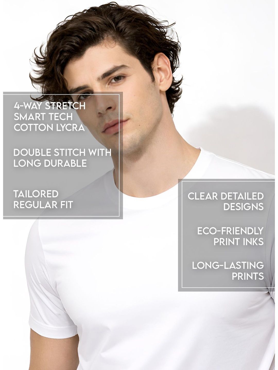 ADRO Men Printed T-shirt