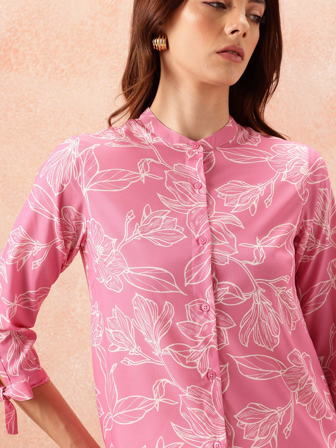 all about you Women Floral Opaque Printed Casual Shirt