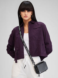 SPYKAR Women Spread Collar Solid Cotton Casual Shirt