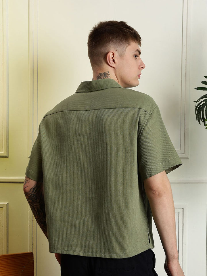 Baju Katun Kolar Cuba Eszett Martini Boxy Fit