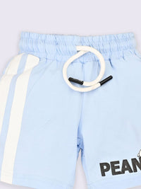 Happy Faces Boys Peanuts Printed Cotton Shorts