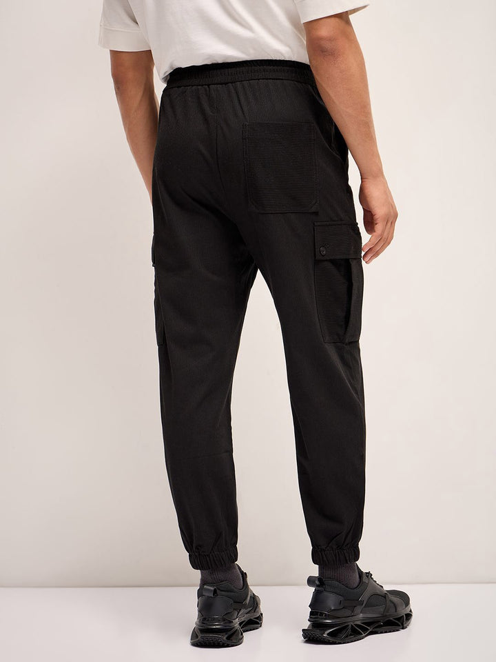 THE BEAR HOUSE Men Solid Cargo Trouser