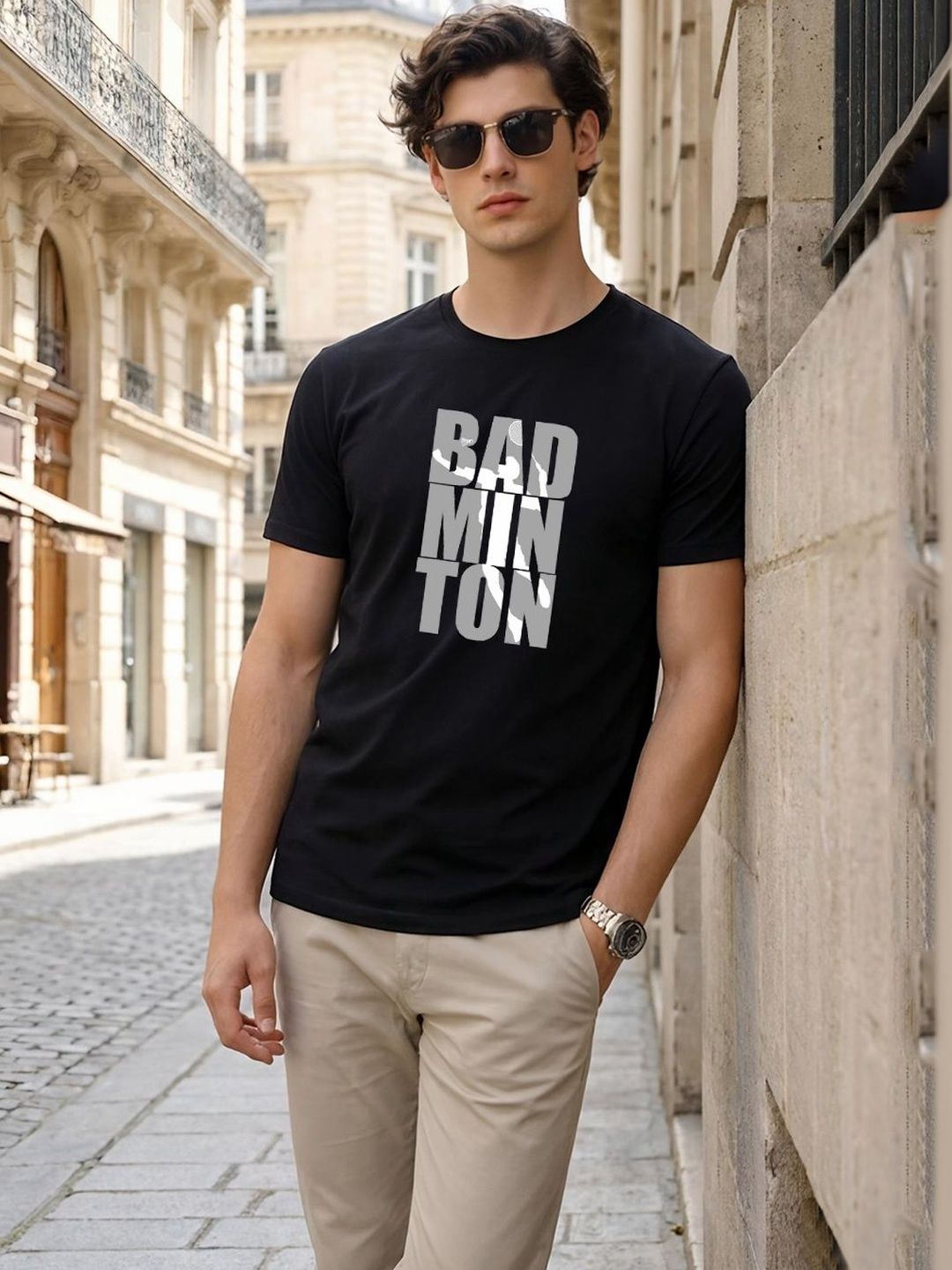 ADRO Men Printed T-shirt