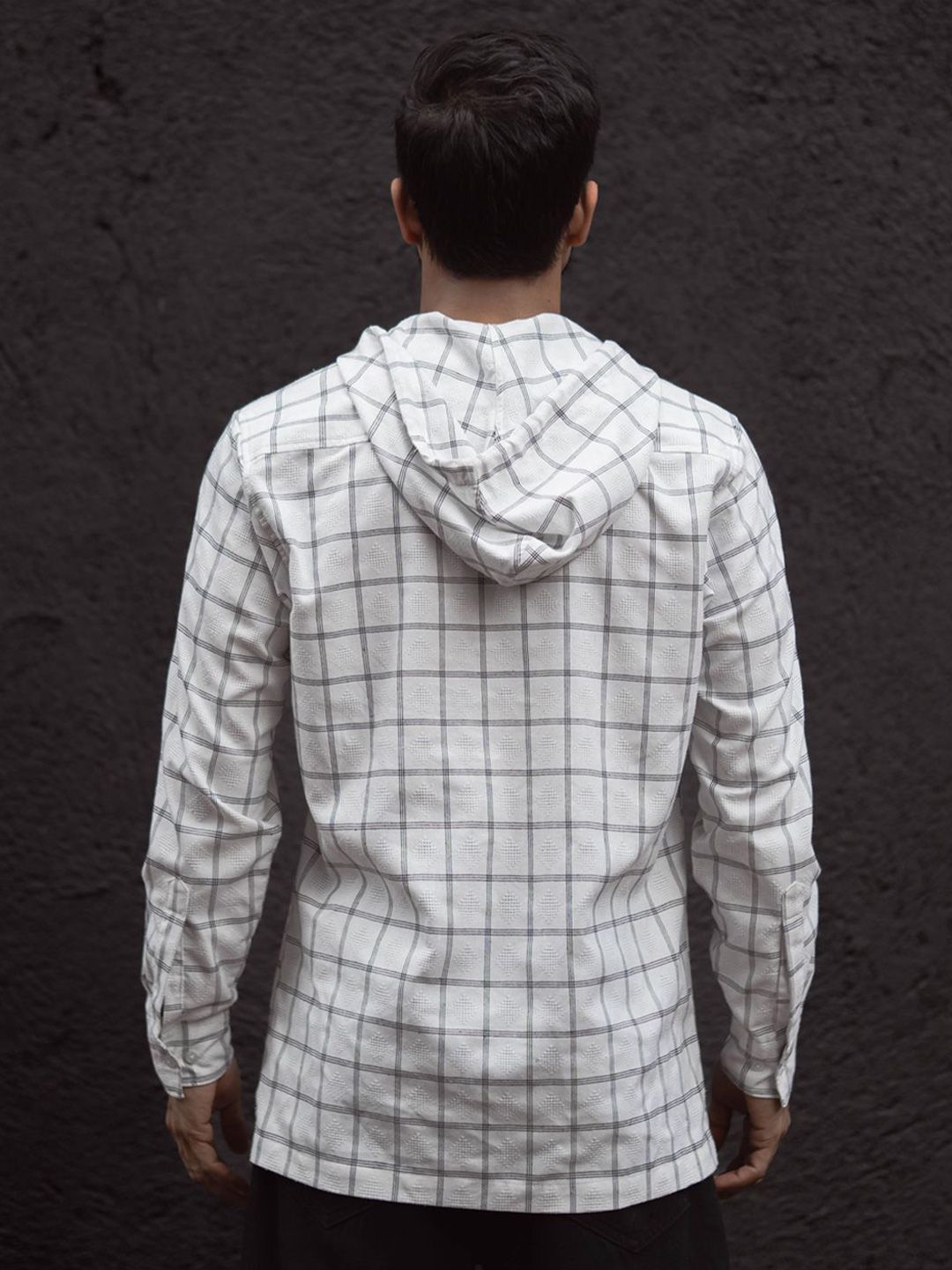 Powerlook Men Opaque Checked Casual Shirt