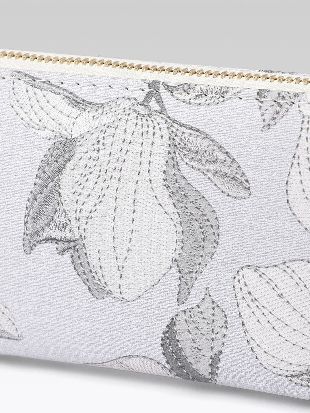 DressBerry Women Floral Printed Zip Around Wallet