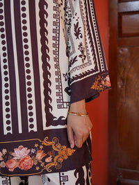 HOUSE OF KARI Printkari Floral Printed Tunic with Palazzo