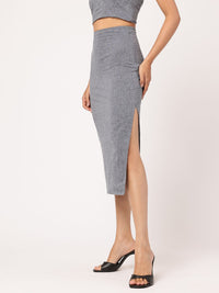 DressBerry Formal Fever High Waist Midi Pencil Skirt