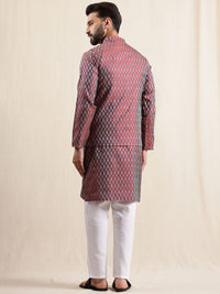 Anouk Men Regular Kurta with Pyjama With Nehru jacket