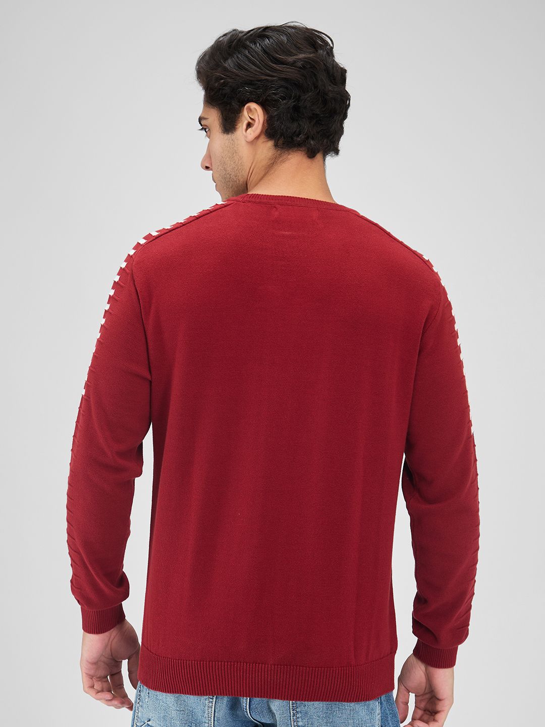 SPYKAR Men Striped Pullover