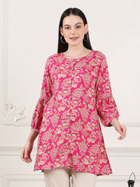 W Printed Tunic