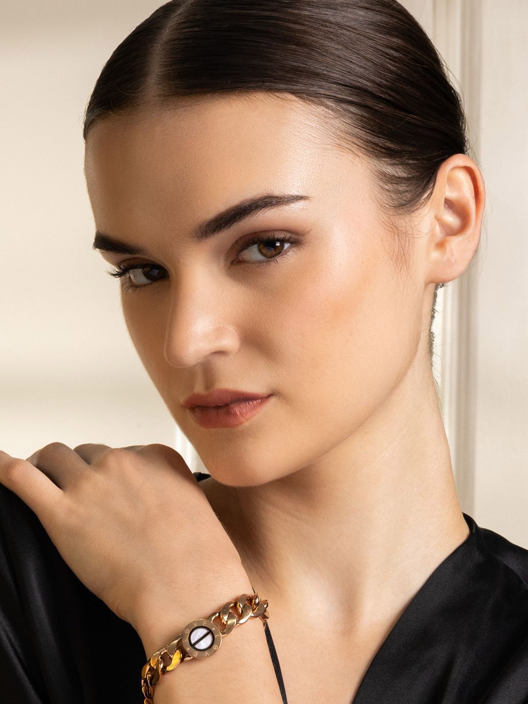VOGUE PANASH Wanita Anti Kotor Gelang Sadur Emas