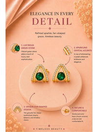 VOGUE PANASH Geometric Studs Earrings