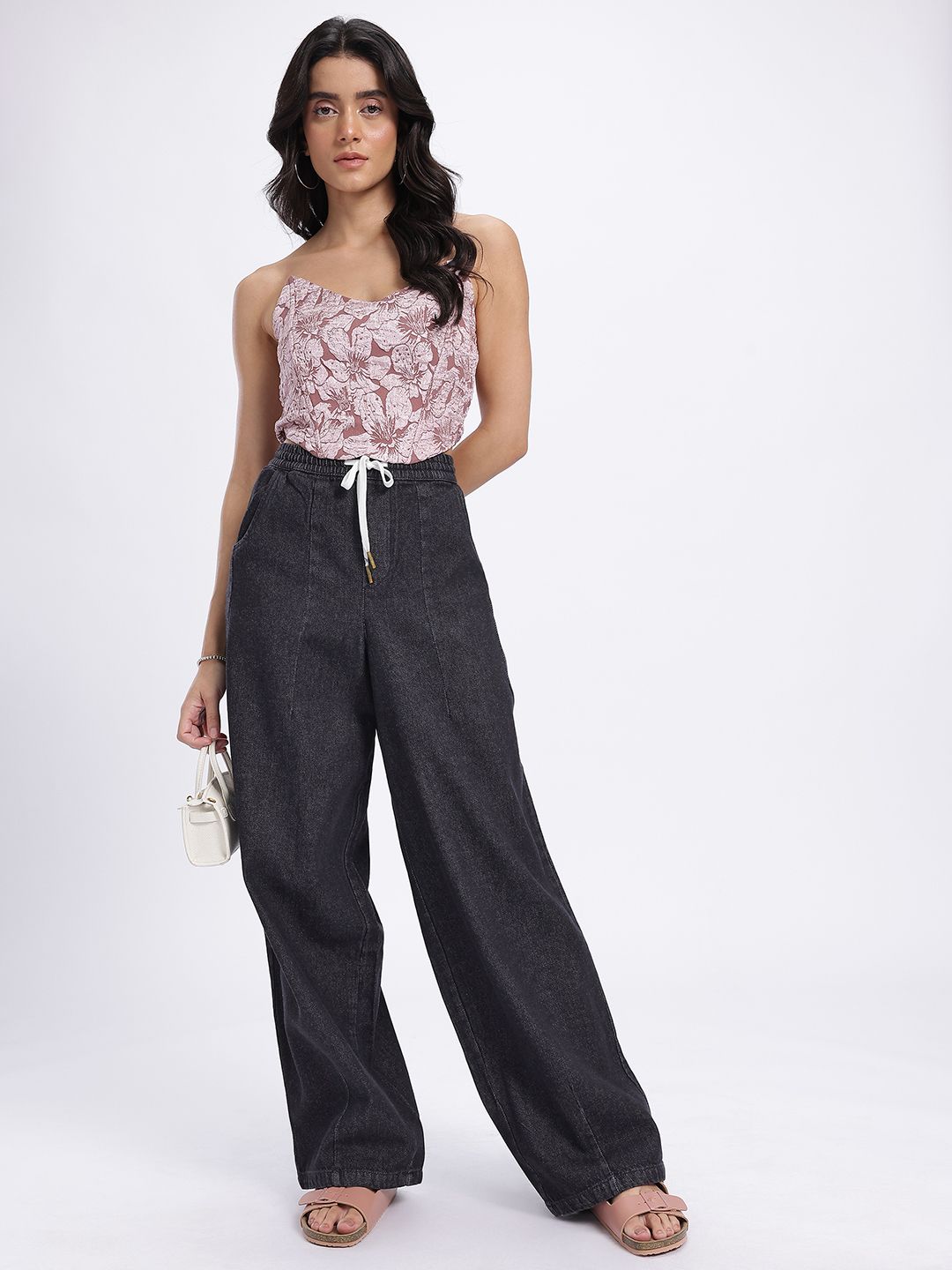 DressBerry Women Baggy Mid-Rise Jeans