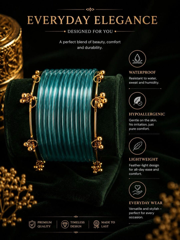 PANASH Gold-Plated Bangle