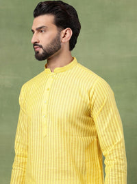 SOJANYA Kurta Berjalur Lelaki