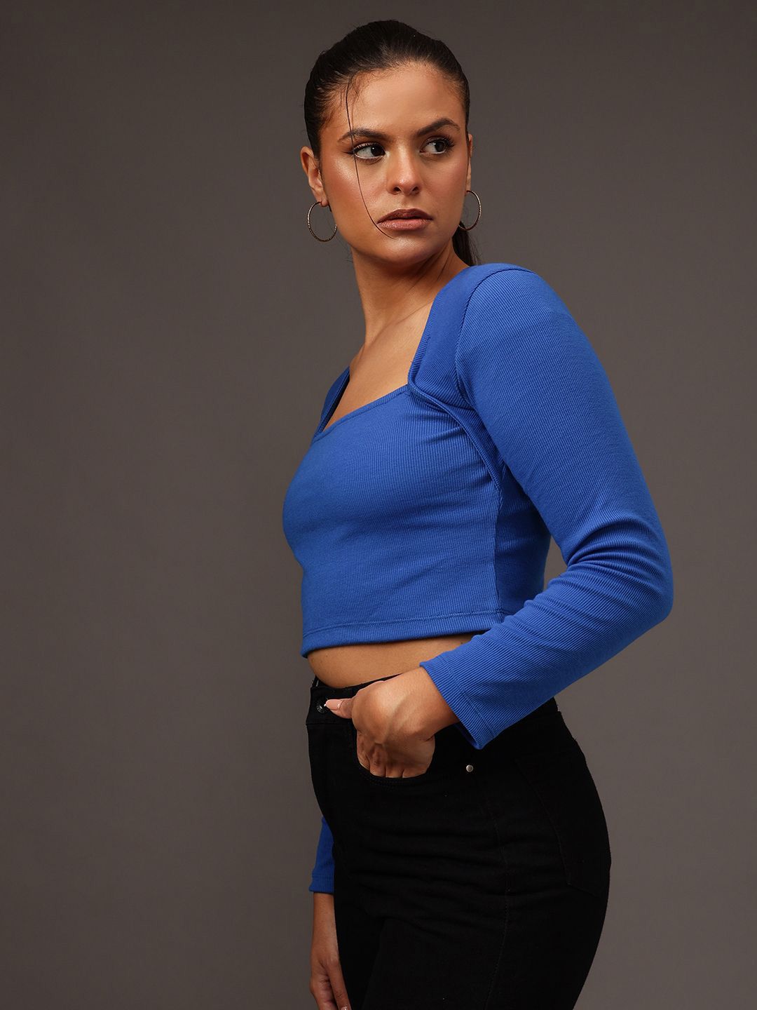 STREET 9 Cotton Crop Top
