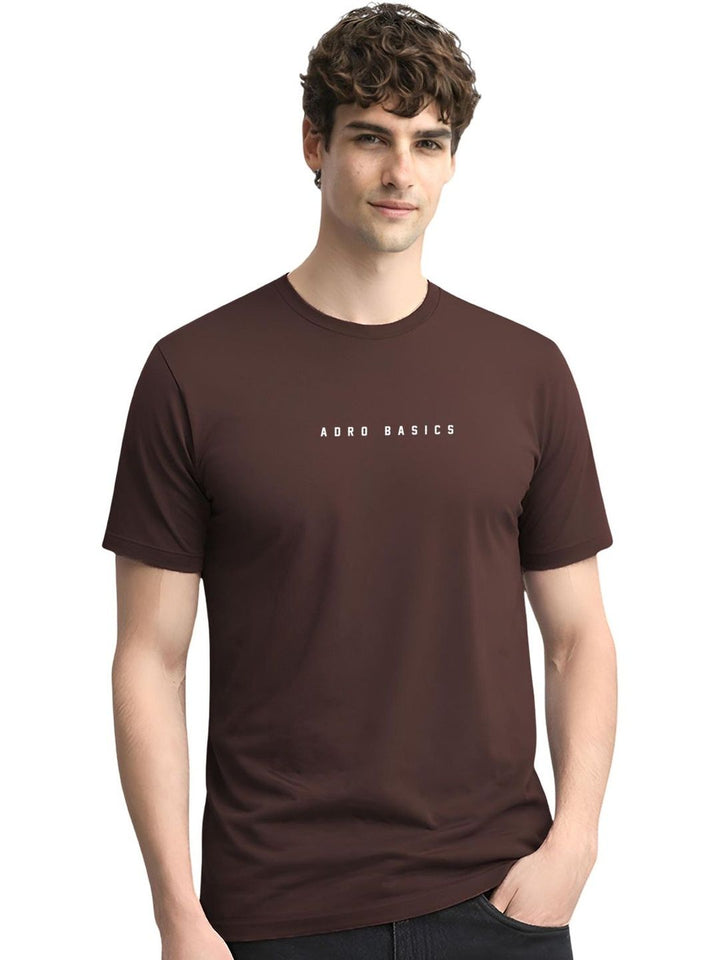 ADRO Men Typography Printed T-shirt