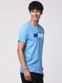 ADRO Men Graphic Printed Round Neck T-shirt