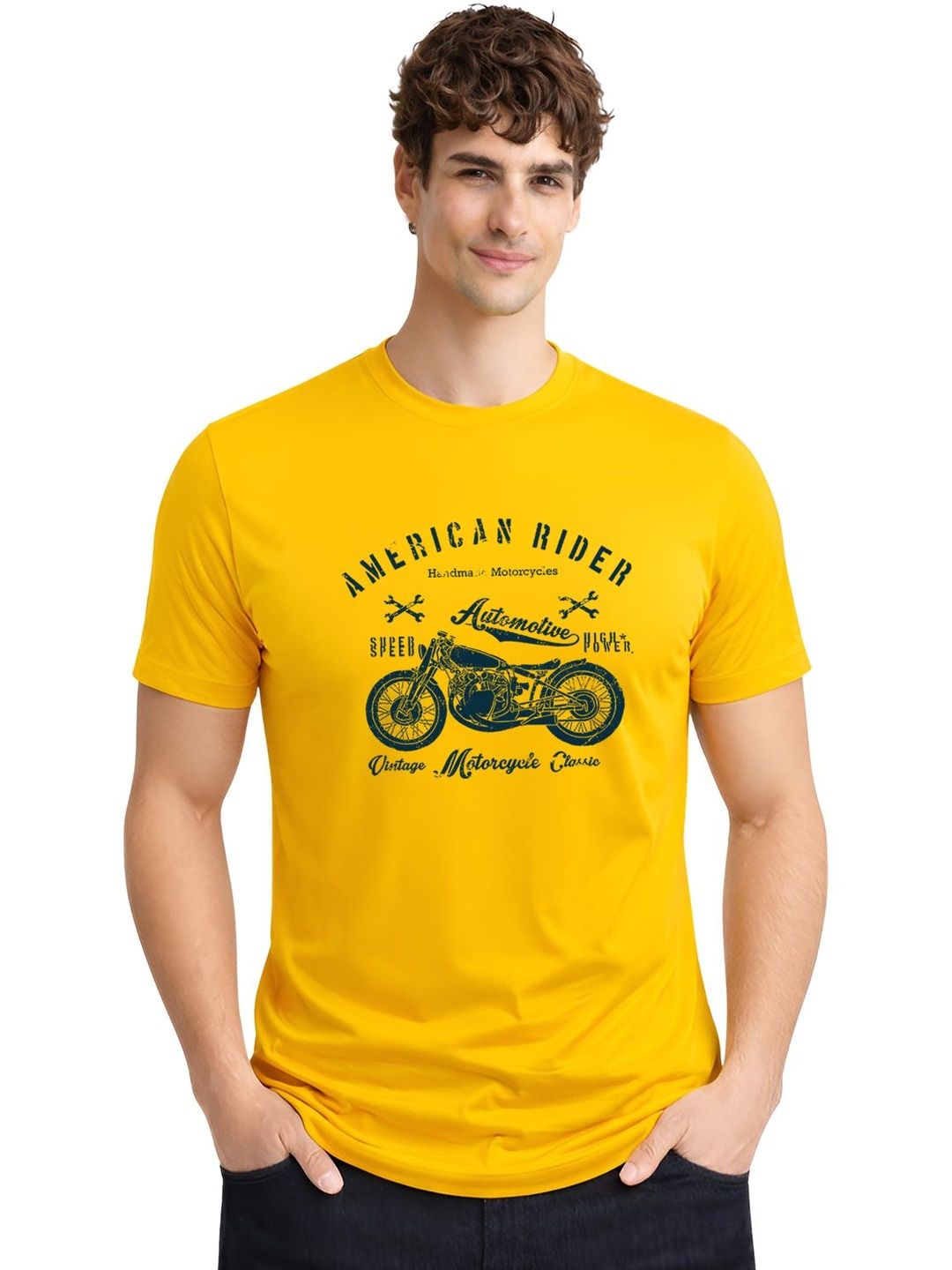 ADRO Men Printed T-shirt