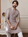 SOJANYA Men Embroidered Thread Work Kurta
