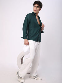VASTRADO Men Classic Slim Fit Opaque Casual Shirt