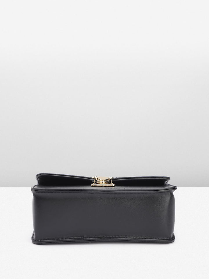 DressBerry Textured Structured Satchel