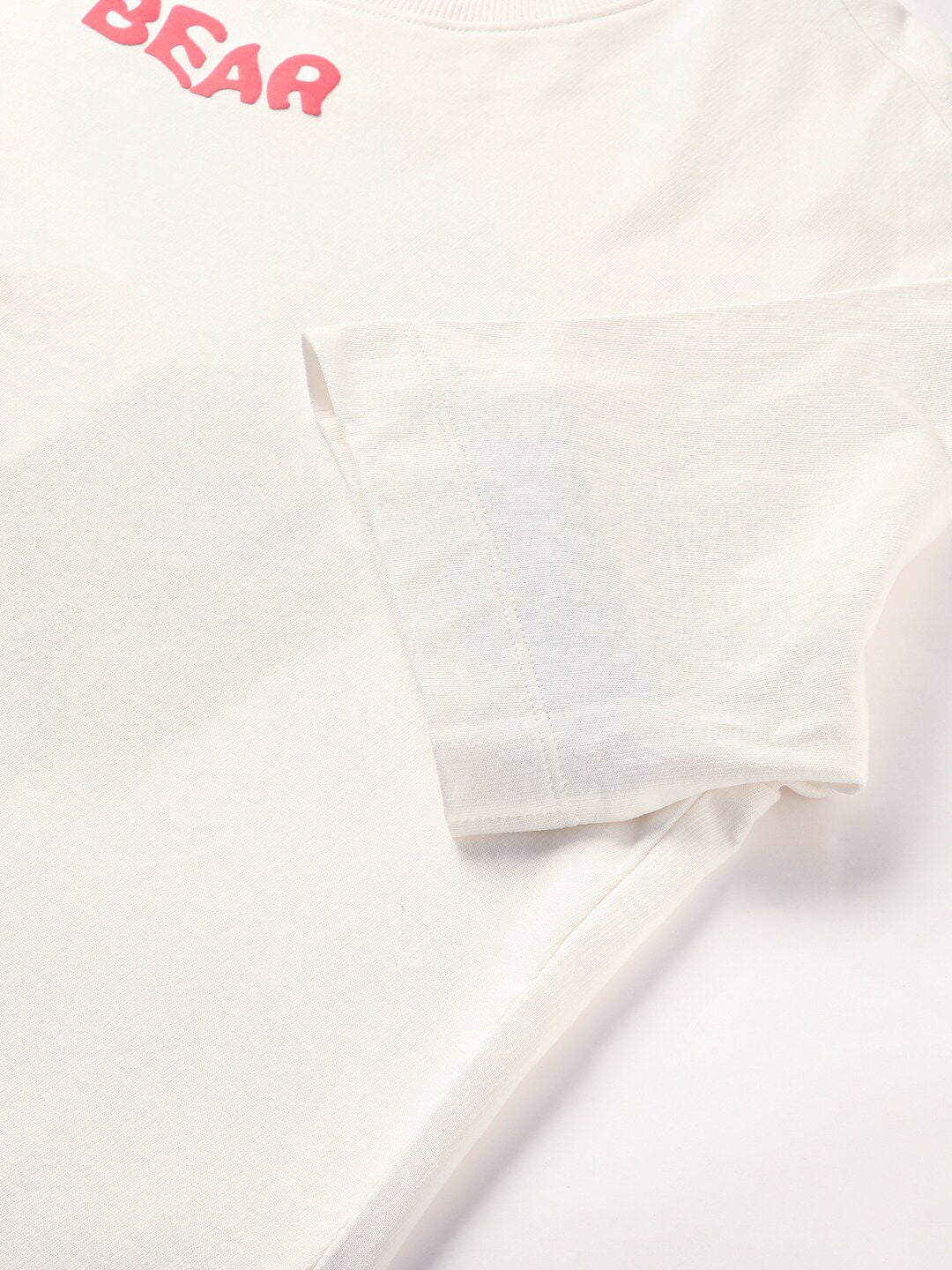 THE BEAR HOUSE Typography Printed Pure Cotton T-shirt