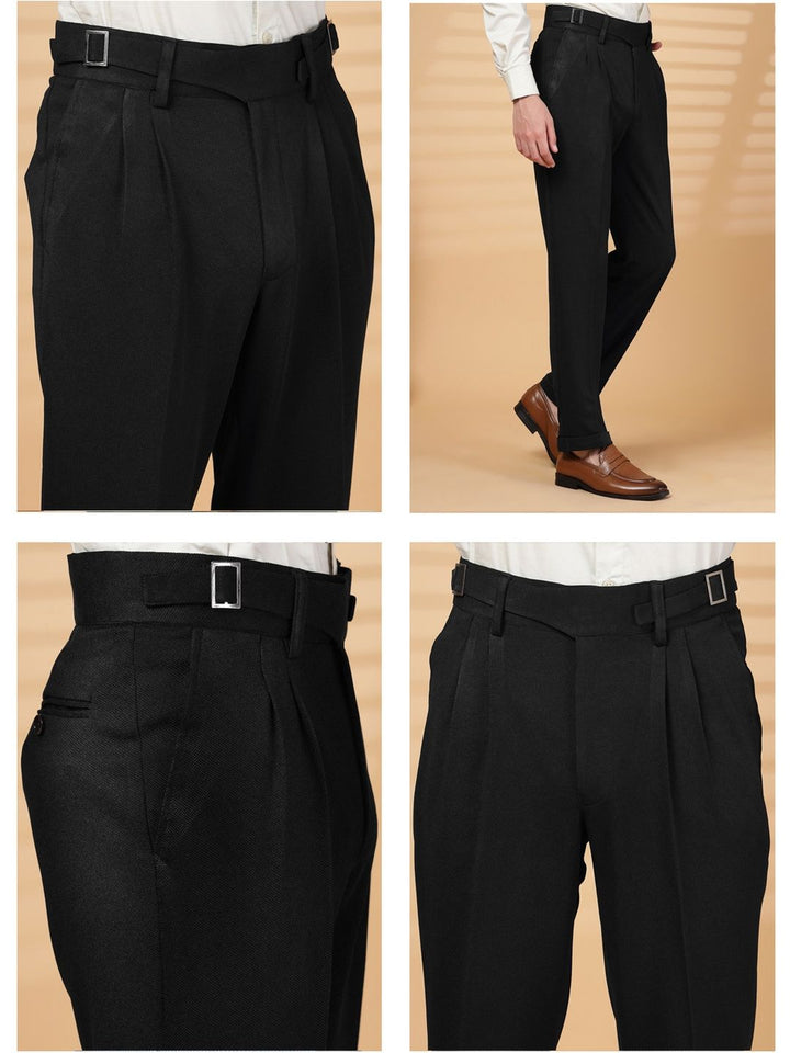 Seluar Formal Formal Lycra Lelaki KLOTTHE Hitam