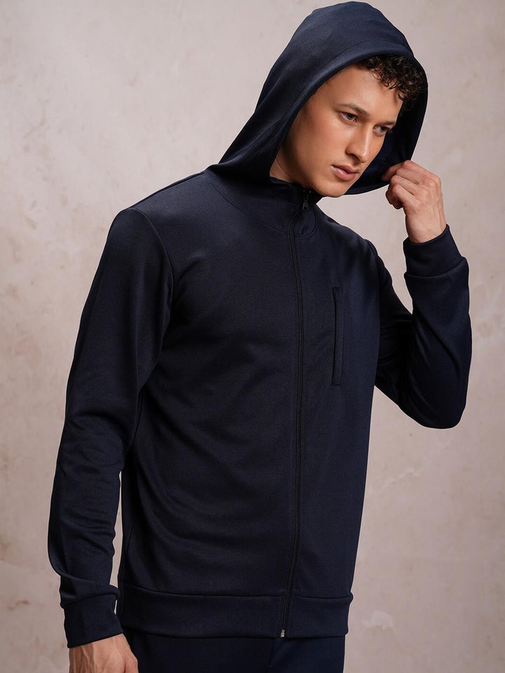 HIGHLANDER Mock Collar Open Front Jacket
