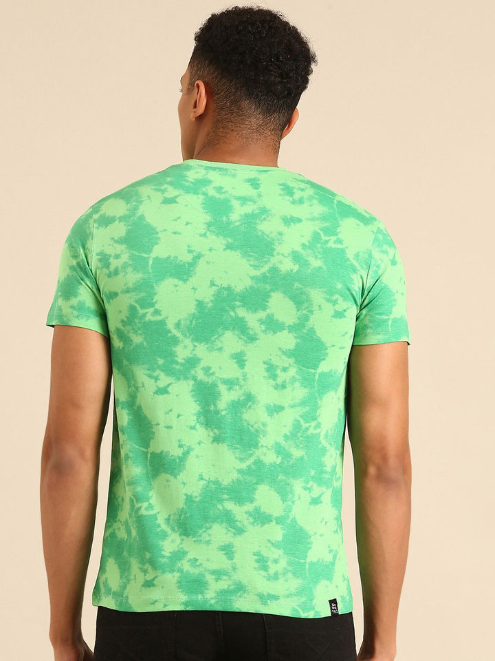 Being Human Tie and Dye Pure Cotton T-shirt