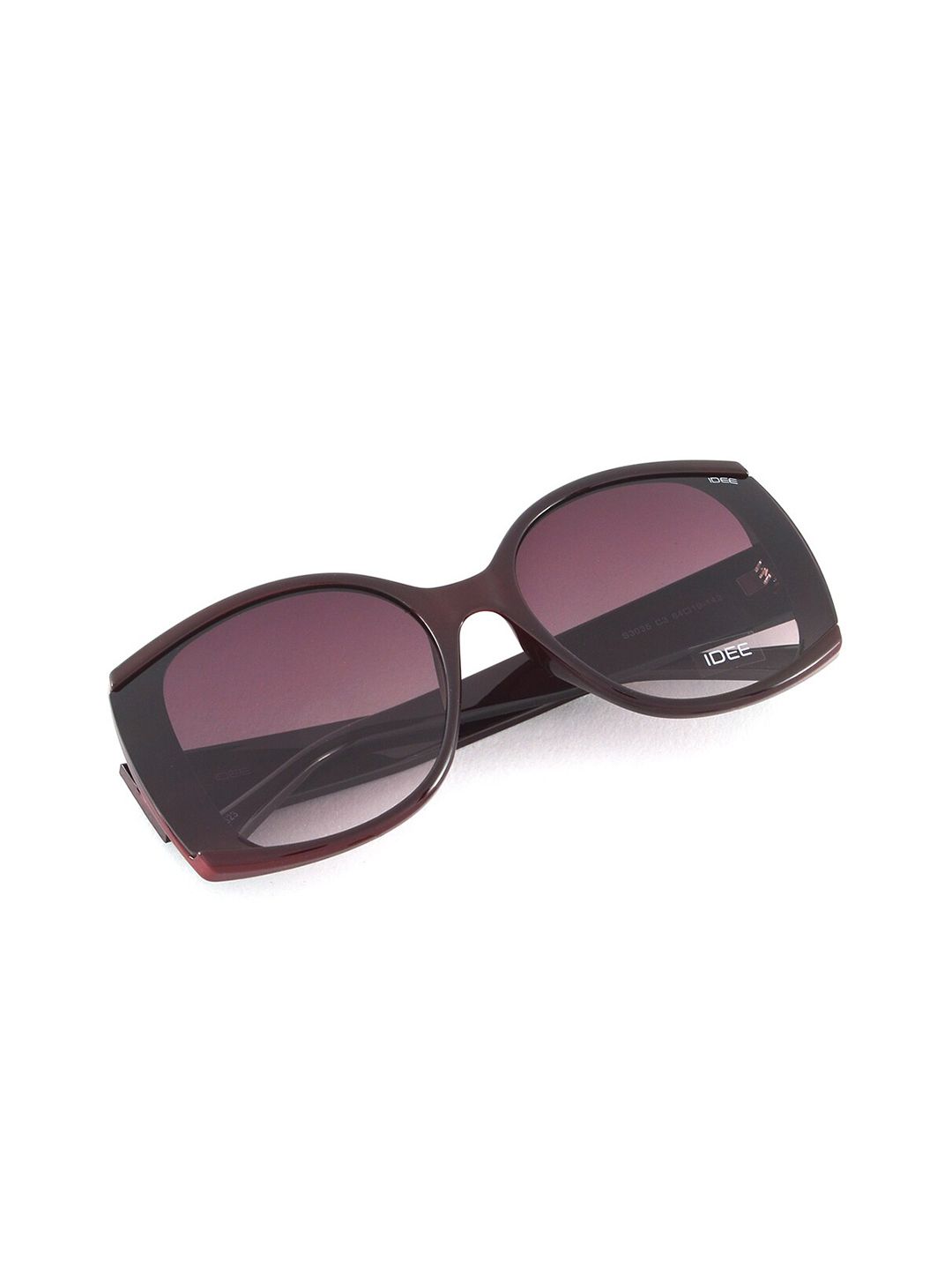 Idee Wanita Cermin mata hitam bujur dengan lensa lensa yang dilindungi UV3035c3sg
