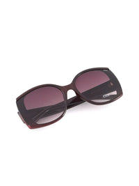 Idee Wanita Cermin mata hitam bujur dengan lensa lensa yang dilindungi UV3035c3sg