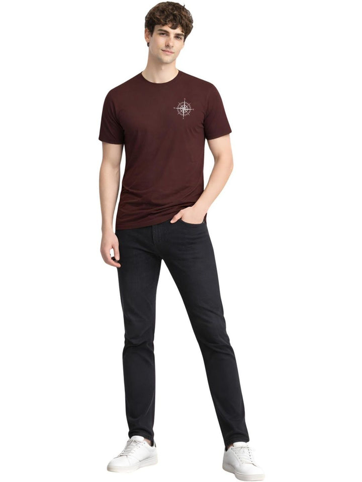 ADRO Men Printed T-shirt