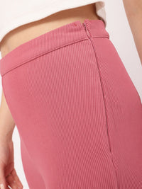 DressBerry Women Diva Down Self Striped Trousers