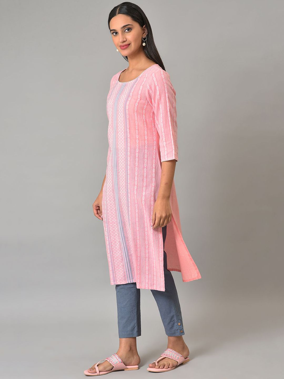 AURELIA Women Printed Kurta
