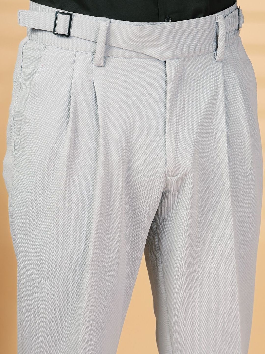 Moda Rapido Men Easy Wash Pleated Trousers