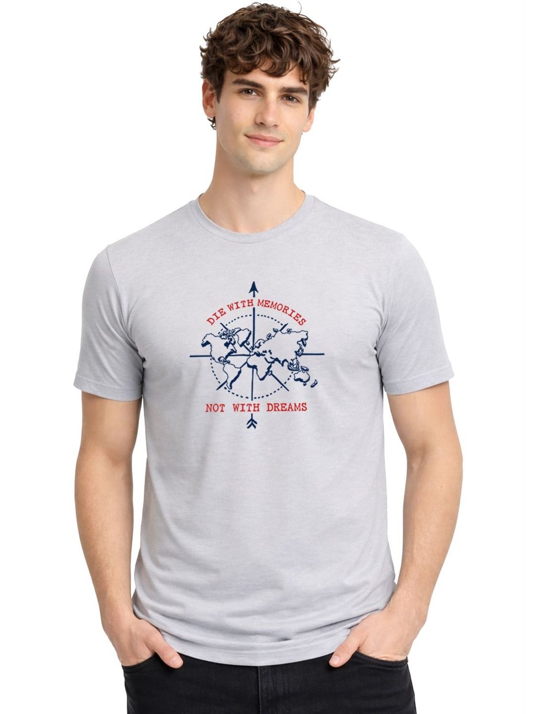 ADRO Men 3 Printed T-shirt