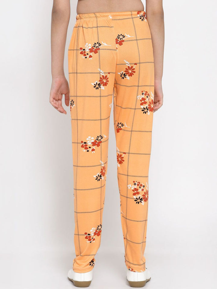 KLOTTHE Girls Pack Of 2 Printed Mid-Rise Trousers