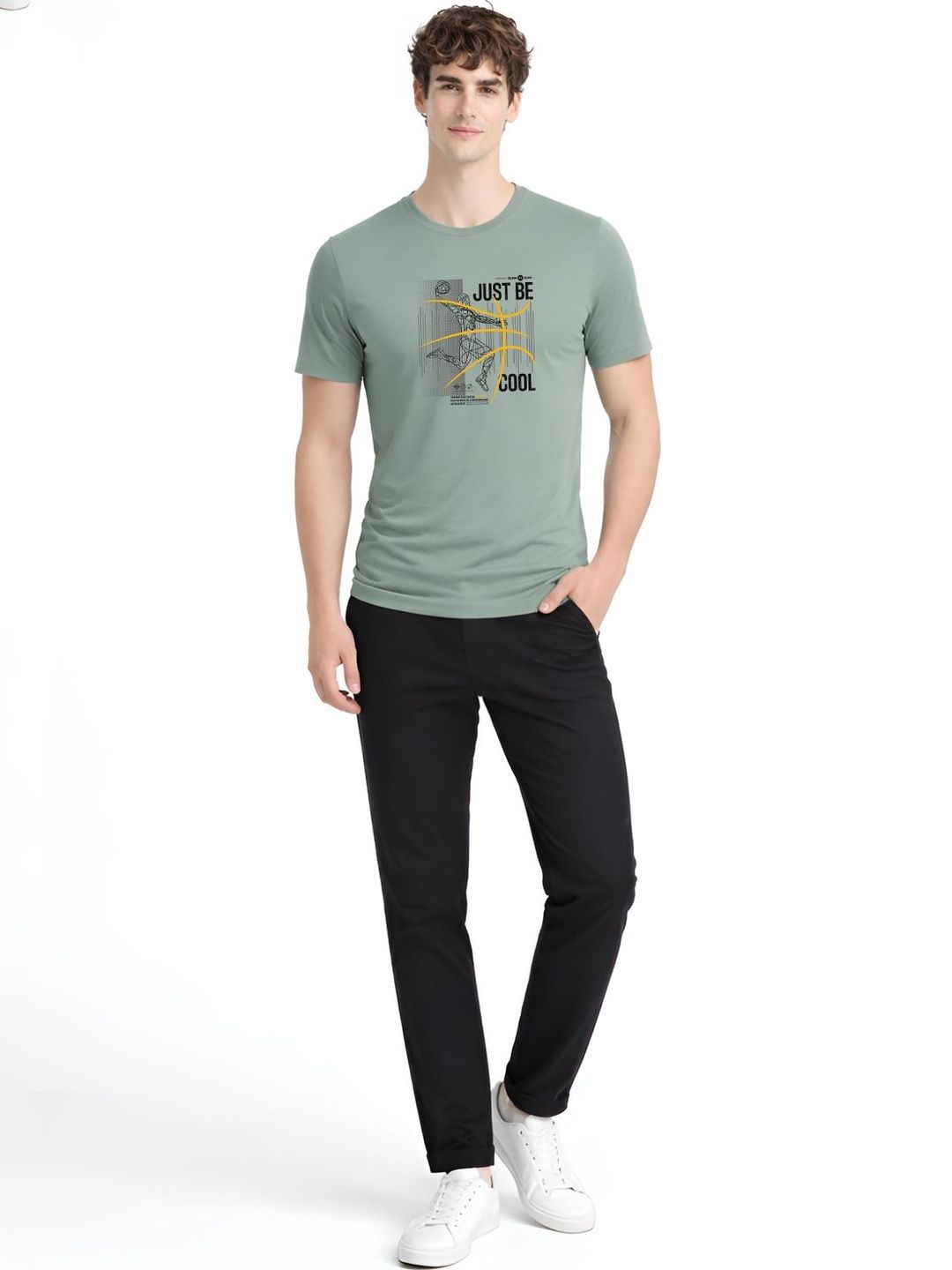 ADRO Men Printed T-shirt