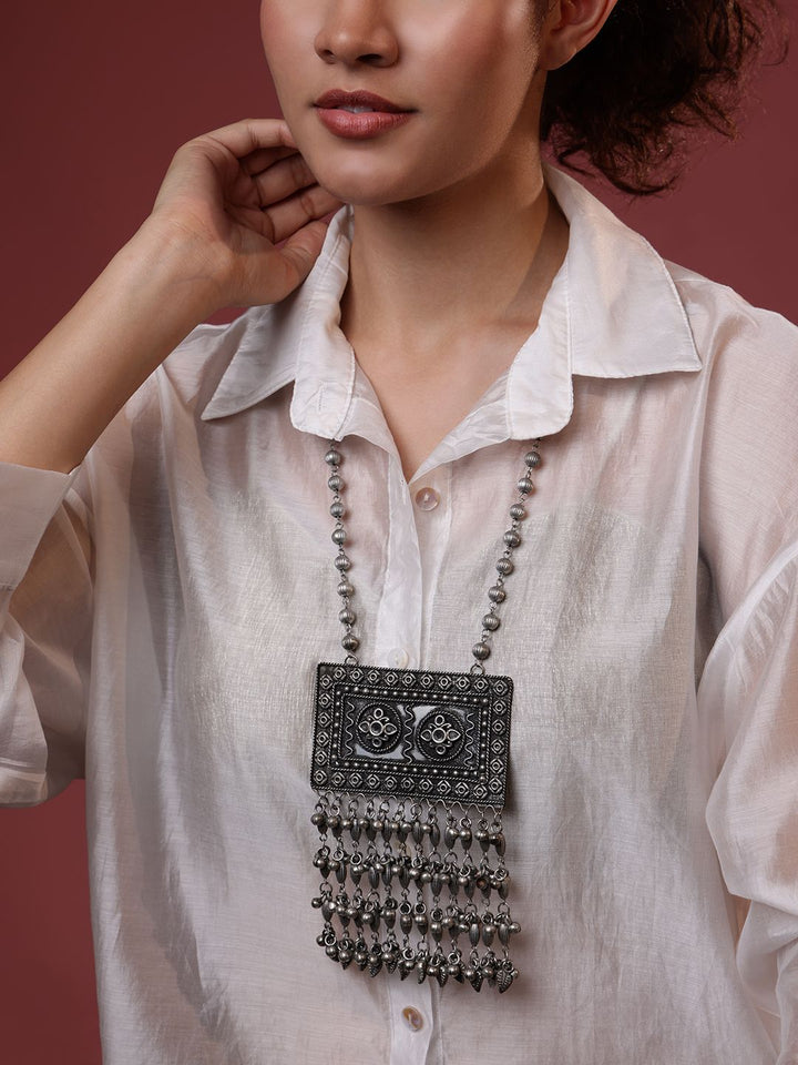 Kalung Beroksida Bersalut Perak PANASH
