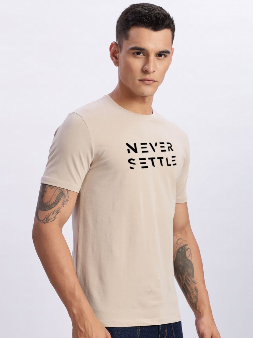 ADRO Men Printed T-shirt