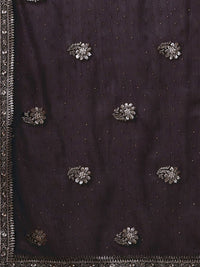 Saree mall Embellished Beads and Stones Designer Sarees