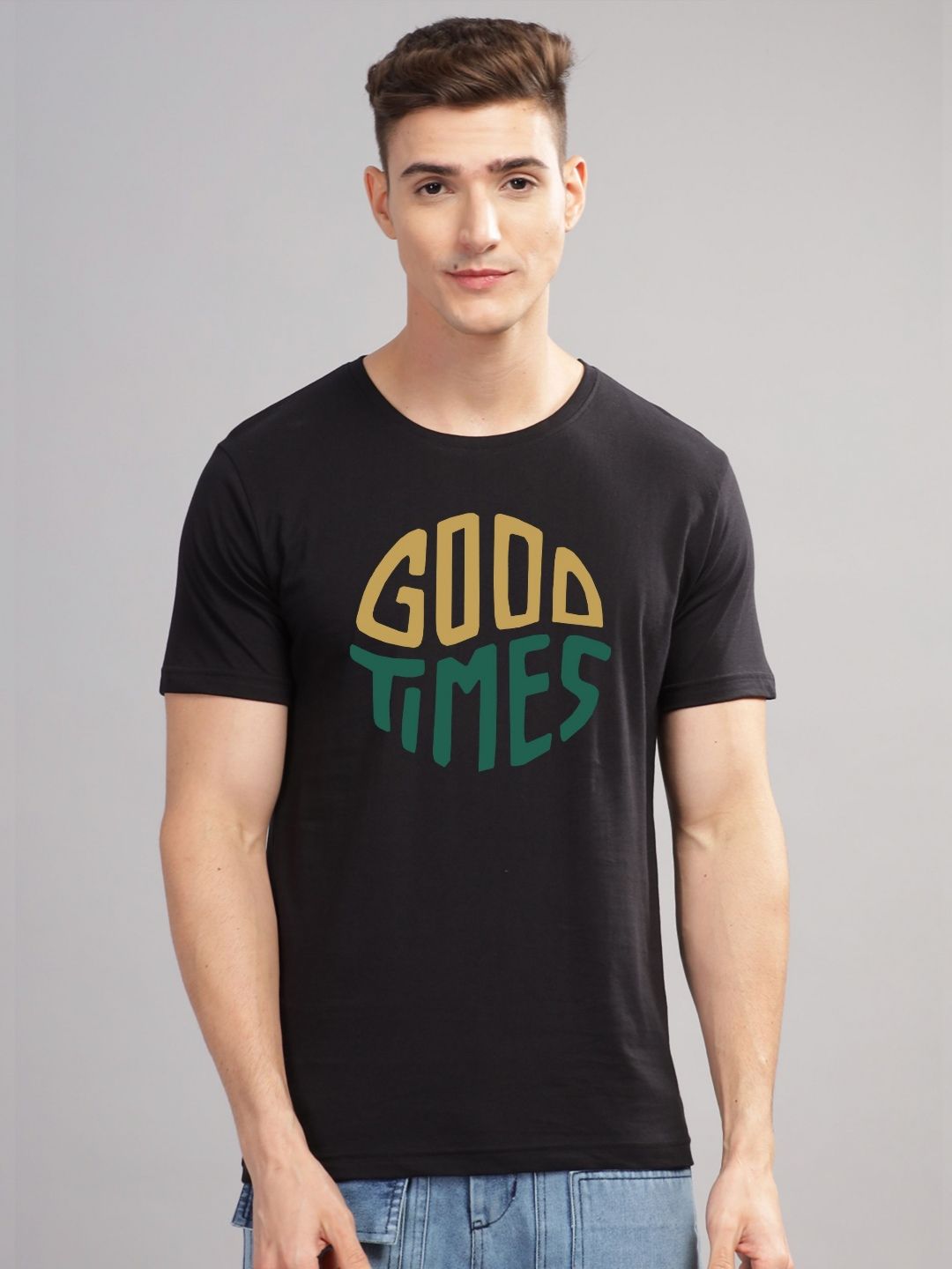 ADRO Men Printed T-shirt