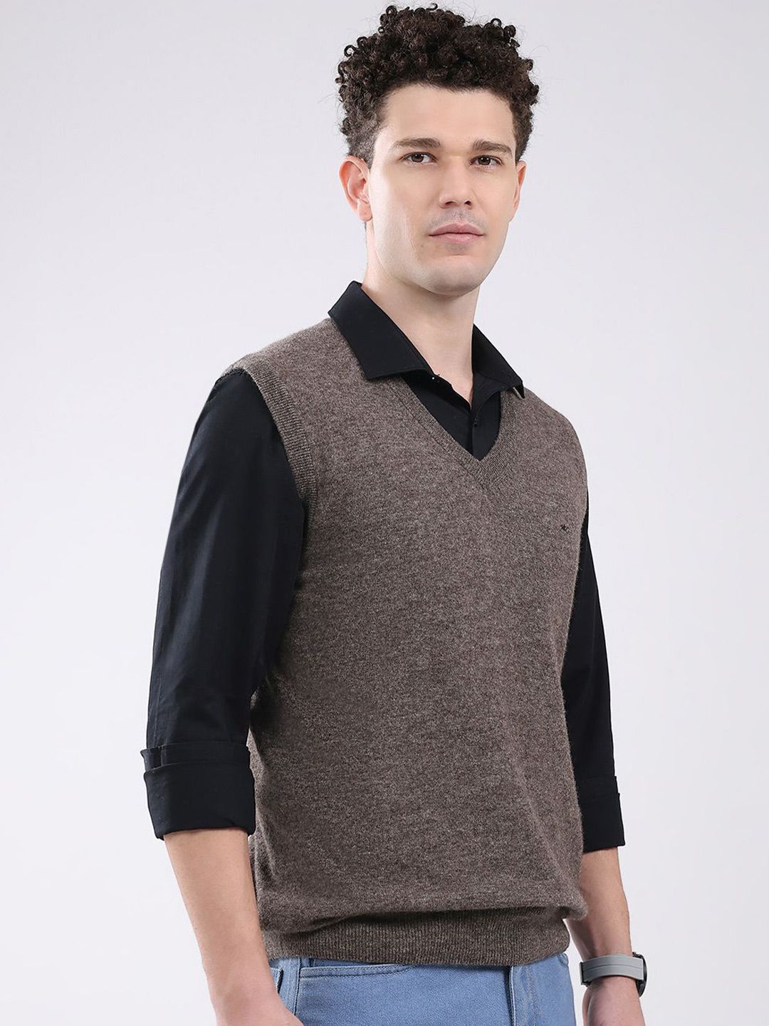 Monte Carlo Men Woollen Sweater Vest
