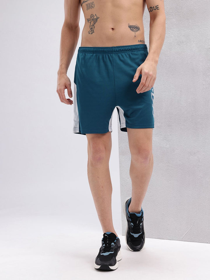 HRX by Hrithik Roshan Men Typography Print Rapid-Dry Running Shorts